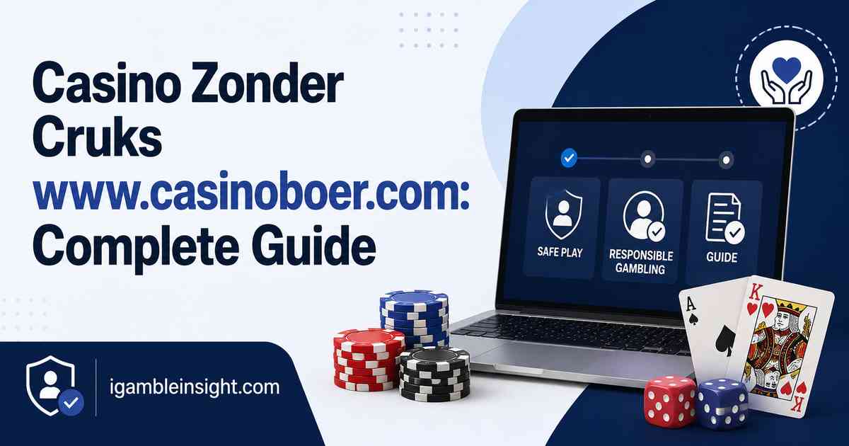 Casino Zonder Cruks www.casinoboer.com: Complete Guide