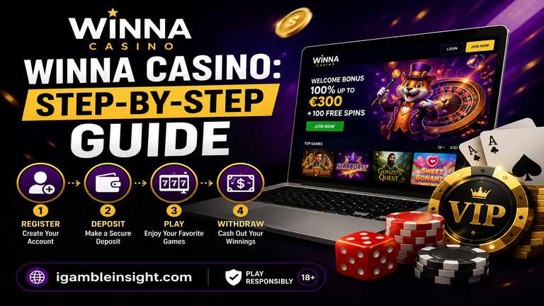 Winna Casino: Step-by-Step Guide