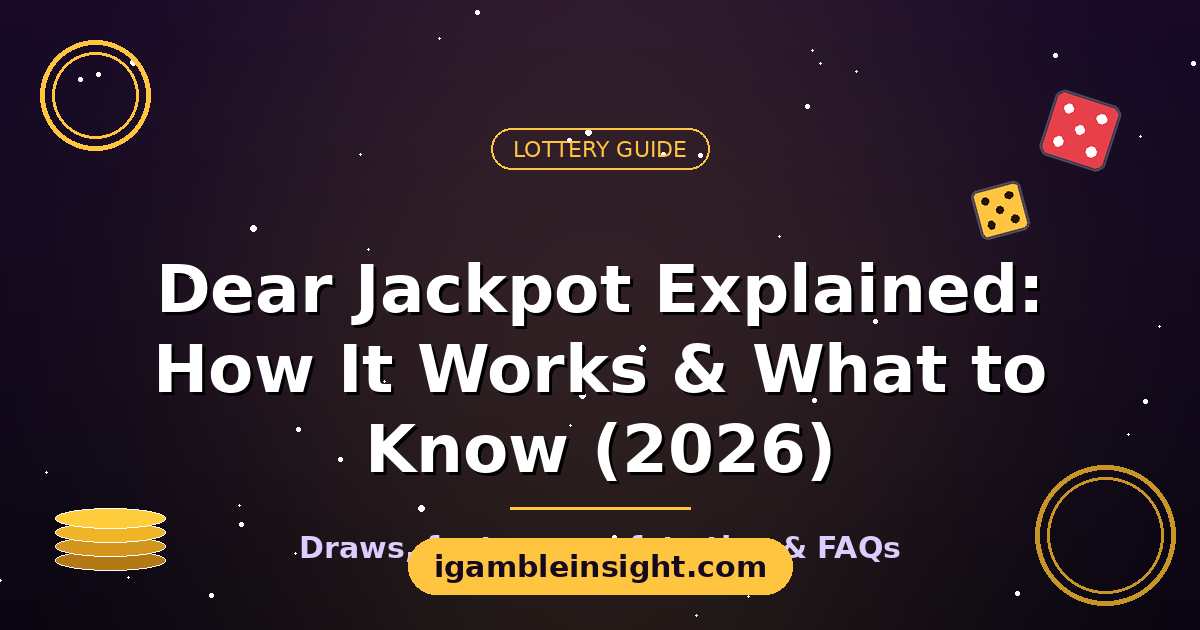 Dear Jackpot Explained: How It Works & What to Know (2026)