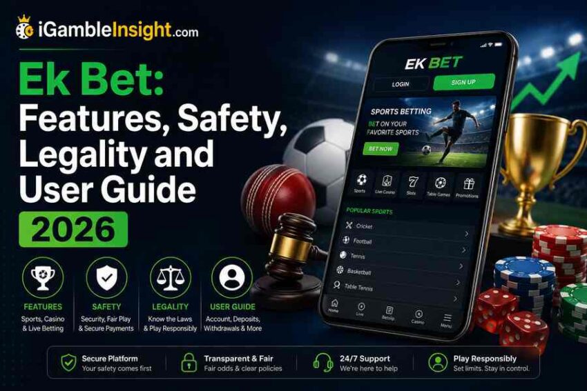 Ek Bet: Features, Safety, Legality and User Guide 2026