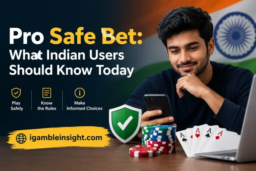 Pro Safe Bet: What Indian Users Should Know Today